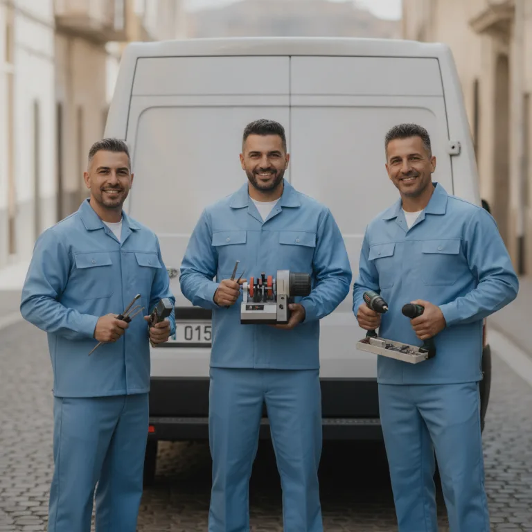 Cerrajero equipo en la Nova Esquerra de l'Eixample